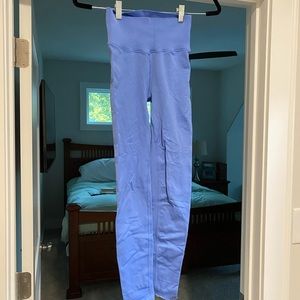 Fabletics sculptknit blue leggings